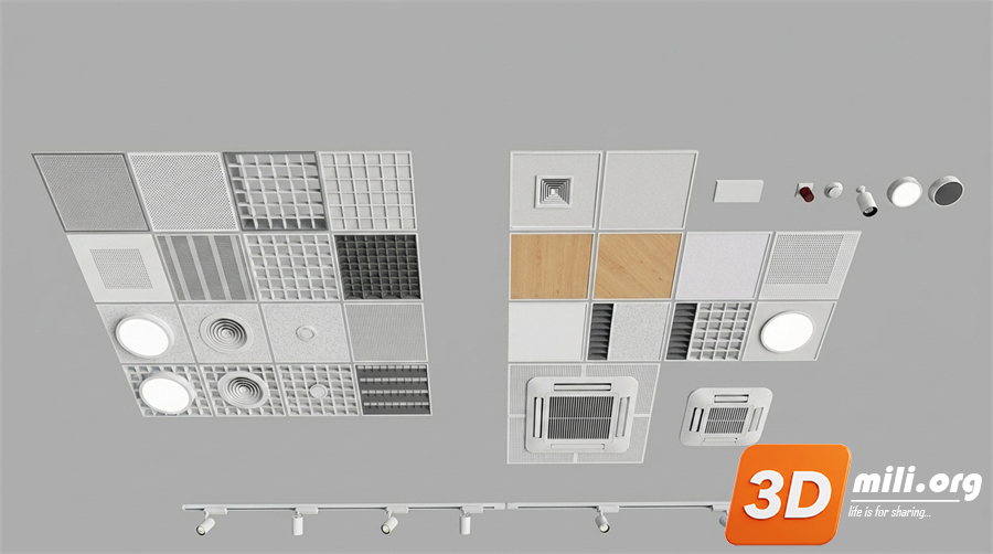 Ceiling Decoration Skp Files